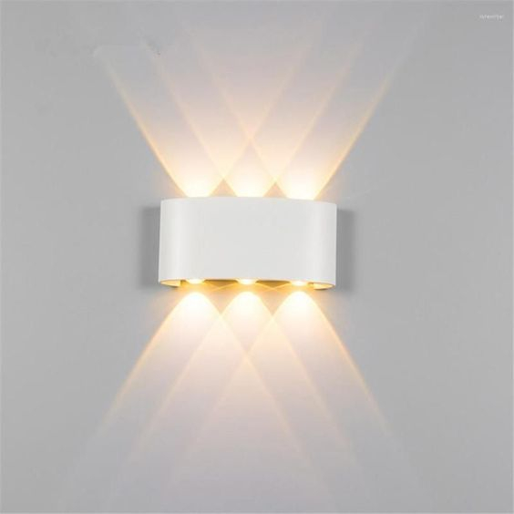 Fotoja e Ndriçues Muri LED 6 × 1W | IP65 | 3CCT |