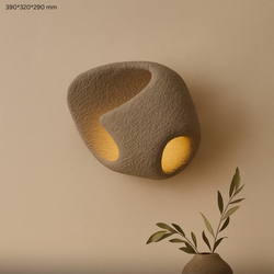 Fotoja e Ndriçues muri | Wabi-Sabi  390*320*290 mm |