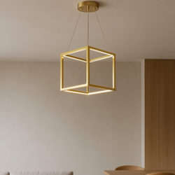 Fotoja e Ndriçues i varur katror LED 30X30CM | MO107-20 GD |