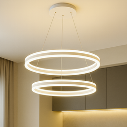 Fotoja e Ndriçues i varur LED 30+50CM | MO107-17 WH |