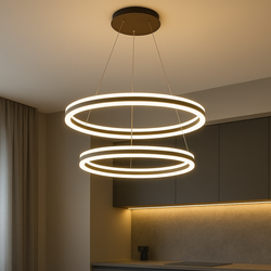 Fotoja e Ndriçues i varur LED 30+50CM | MO107-18 BK |