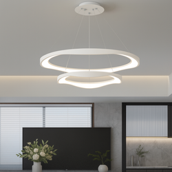 Fotoja e Ndriçues LED 42 + 60 CM  | MO107-25 WH |
