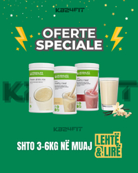 Fotoja e Pako 21 Ditore për Shtim Peshe KB24FIT Herbalife – 2 Formula 1 Healthy Meal, 550g, Mengjes & Darkë, + Pije Protein Drink Mix 588g + Plan Ushqimor Falas