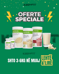 Fotoja e Pako 21 Ditore për Shtim Peshe KB24FIT Herbalife – 2 Formula 1 Healthy Meal, 550g, Mengjes & Darkë, + Pije Protein Drink Mix 588g + Suplemente Vitamin & Mineral Complex + Plan Ushqimor Falas