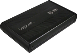 Fotoja e Kuti për disqe të jashtme LogiLink UA0107, USB 3.0, 3.5", HDD, SATA III, e zezë