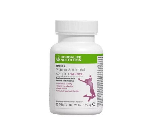 Fotoja e Suplemente për femra Herbalife Formula 2, 60 tableta