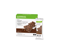Fotoja e Set protein bar Herbalife Formula 1 Express Bar Healthy Meal, çokollatë e zezë, 7x56g