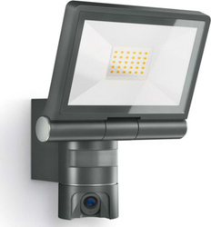 Fotoja e Reflektor Steinel XLED CAM1 me kamerë, 21 W, 2200 lm, 8 Gb, antracit
