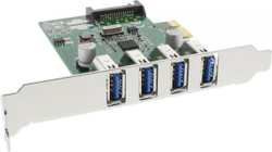 Fotoja e Kontroller për rrjet Inline (76661C), 4x USB 3.0 + PCIe