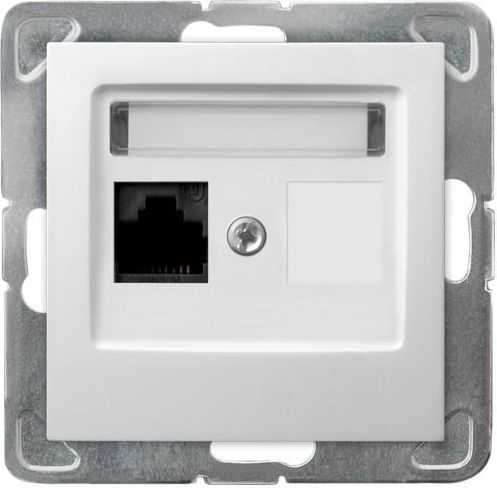 Fotoja e Prizë kompjuteri Ospel Impresja, RJ45, Cat5e, e bardhë