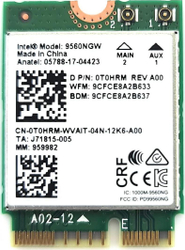 Fotoja e Kartë rrjeti Intel AC 9560 (9560.NGWG.NV), M.2, 1733 Mbps, Wi-Fi 5