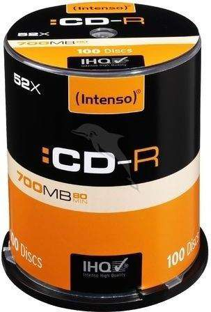 Fotoja e CD-R Intenso 700 MB 52x 100 copë