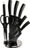 Fotoja e Set thikash Berlinger Haus BH-2565 Black-Silver, të zeza, Picture 1