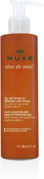 Fotoja e Gel për pastrimin e fytyrës Nuxe Reve de Miel 200 ml
