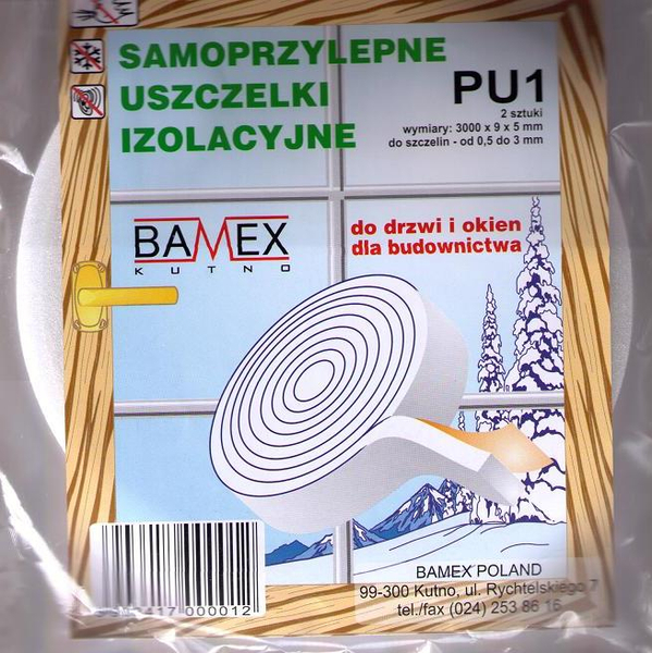 Fotoja e Rolë izoluese vetë-ngjitëse Bamex (PU-1)