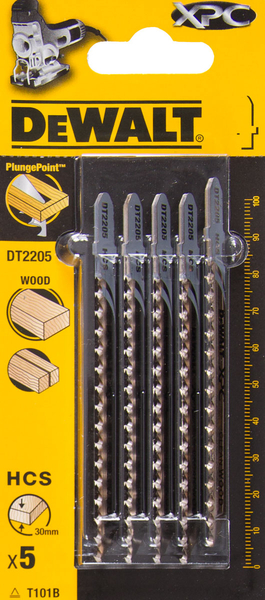 Fotoja e Set i tehave të sharrës Dewalt XPC DT2205, 5 copë