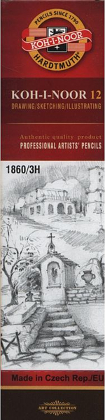 Fotoja e Laps grafiti Koh I Noor 1860/3H, 12 copë