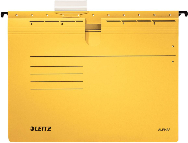 Fotoja e Dosje Leitz Alpha (19840015), A4, e verdhë