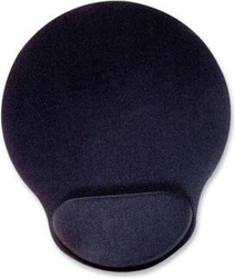 Fotoja e Mousepad Wrist-Rest Manhattan 434362, i zi