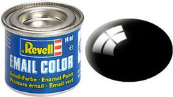 Fotoja e Ngjyrë Revell Gloss Paint, nr. 7, e zezë
