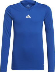 Fotoja e Bluzë për fëmijë Adidas JR Team Base Tee LS, 140cm, e kaltër