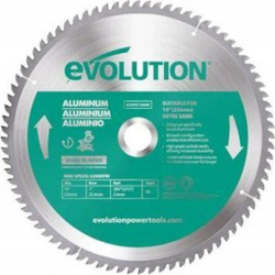 Fotoja e Teh sharre për prerjen e aluminit Evolution TCT, 255 mm / 80 z