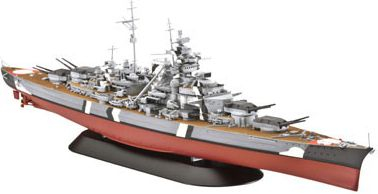 Fotoja e Model Revell Battleship Bismarck, 1:700