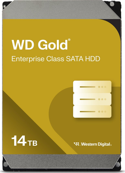 Fotoja e Disk për server WD Gold (WD142KRYZ), 14TB, 3.5'', SATA III (6Gb/s)