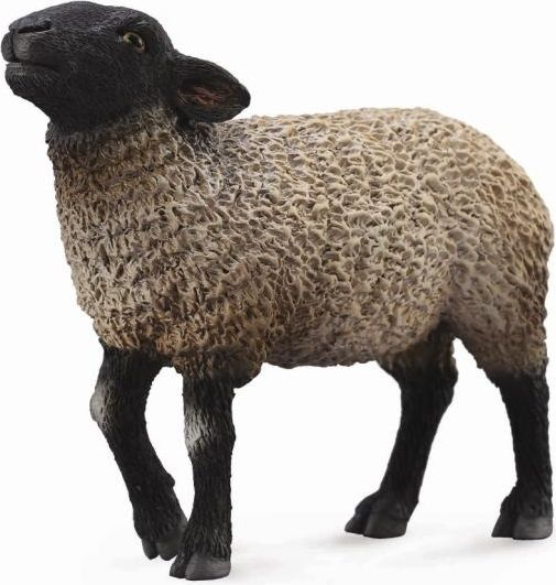 Fotoja e Figurinë e deleve Collecta Suffolk (004-88636)