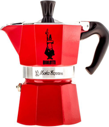 Fotoja e Aparat kafeje Bialetti Moka Express Love, 3 filxhanë, i kuq