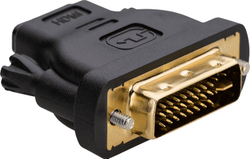Fotoja e Adapter AV Akyga HDMI to DVI-I, i zi (AK-AD-03)
