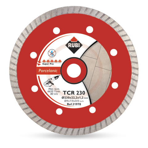 Fotoja e Teh Rubi për Pllaka Porcelani TCR SUPERPRO - 31972, 115mm