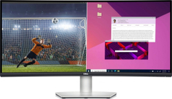 Fotoja e Monitor Dell S3423DWC, 34'', WQHD, i zi
