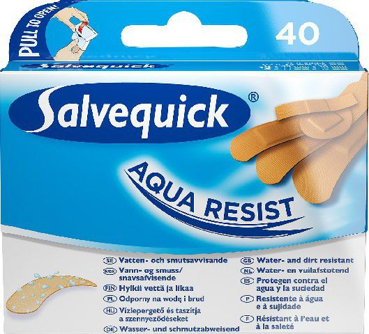 Fotoja e Fashë e papërshkueshme nga uji Salvequick Aqua Resist, 40 copë
