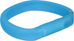 Fotoja e Qafore për qen Trixie USB Flash Ring, L/XL, 30mm, e kaltër