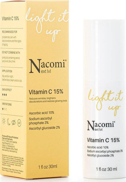 Fotoja e Serum me vitamin C Nacomi Next Level 15%, 30 ml