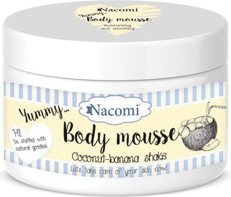 Fotoja e Shkumë për trup Nacomi Banana-coconut, 180ml