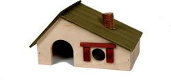 Fotoja e Shtëpiza prej druri PINOCCHIO Piggy House, Olive