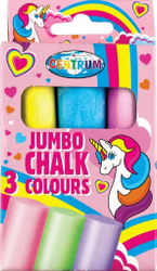 Fotoja e Set ngjyrash Panta Plast Jumbo Unicorn 80390, 3 copë