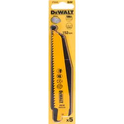 Fotoja e Tehe sharre - DEWALT, BIM 152 mm, nën. 3,6-5,1 mm 5 copë (DT2359)