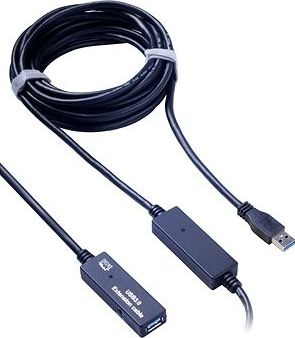 Fotoja e Kabllo PremiumCord USB USB-A në USB-A, 10 m, e zezë