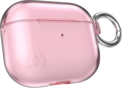 Fotoja e Kuti mbrojtëse Speck Presidio Clear për AirPods 3, rozë transparente
