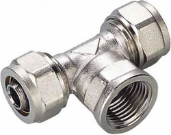 Fotoja e Lidhës T PEX-AL-PEX, 3/4" x 16 x 16 mm