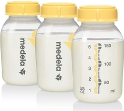 Fotoja e Shishe për bebe Medela, 150 ml, 3 copë