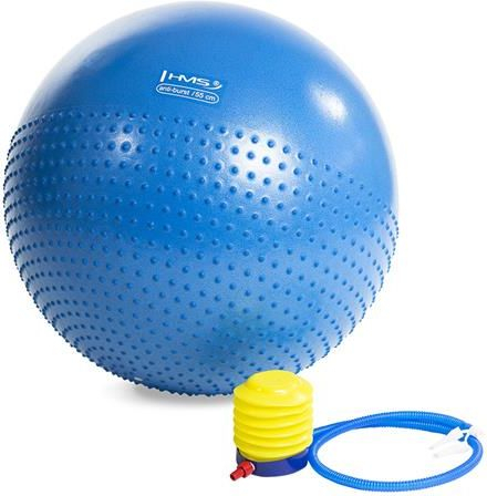 Fotoja e Top i fitnesit  HMS YB03 ANTIBURST, 55cm, i kaltër