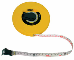 Fotoja e Metër me fibër qelqi Stanley 34-296, 20m x 12.7mm, i verdhë