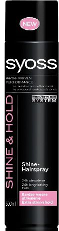 Fotoja e Llak flokësh Schwarzkopf Syoss Shine & Hold Extra Strong Shine, 300 ml