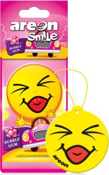 Fotoja e Aromë për makinë Areon Smile Dry, bubble gum