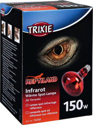 Fotoja e Llambë Trixie me nxehtësi infra të kuqe për terrariume, 150W