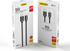 Fotoja e Kabllo Dudao USB-A - USB-C, 1m, e zezë, Picture 4